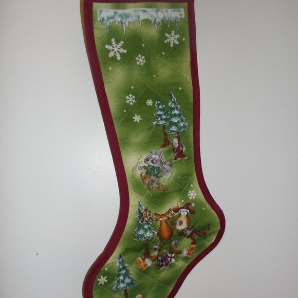 Handmade Whimsical The Christmas stocking - Picture 2 of 6